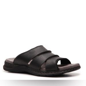 Dr. Scholl’s Gordon Black Leather Sandal Size 11